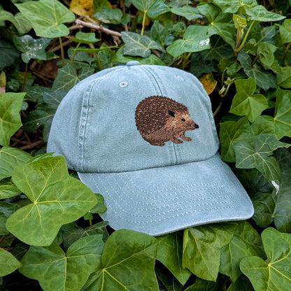 Hedgehog Embroidered Baseball Cap