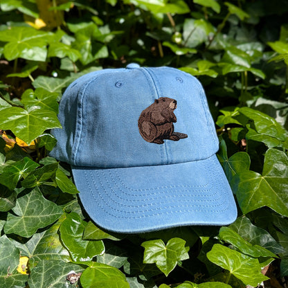 Beaver Embroidered Baseball Cap