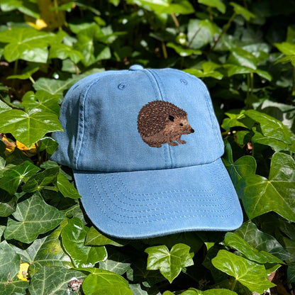 Hedgehog Embroidered Baseball Cap