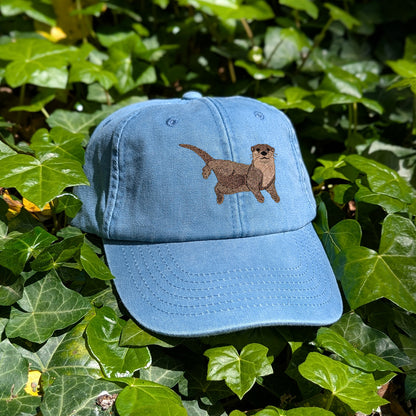 Otter Embroidered Baseball Cap