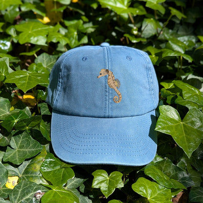 Seahorse Embroidered Baseball Cap
