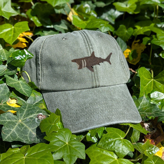 Basking Shark Embroidered Baseball Cap