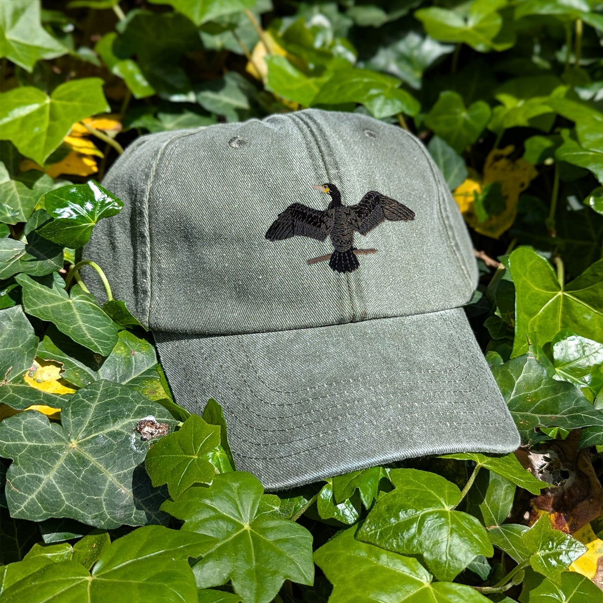 Cormorant Embroidered Baseball Cap