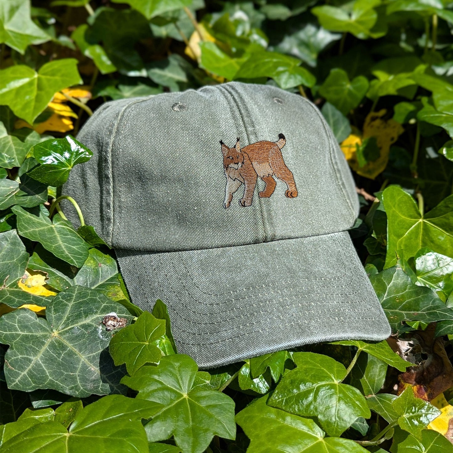 Lynx Embroidered Baseball Cap