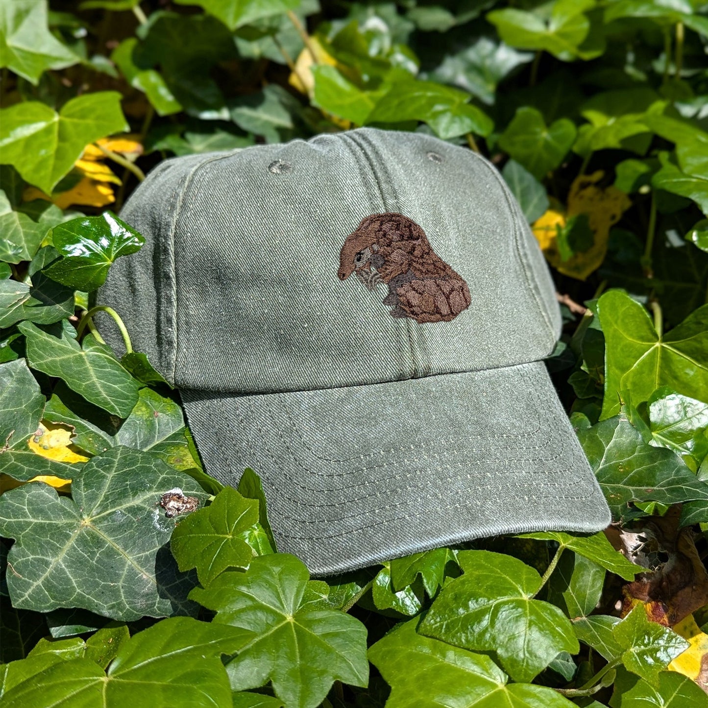 Pangolin Embroidered Baseball Cap