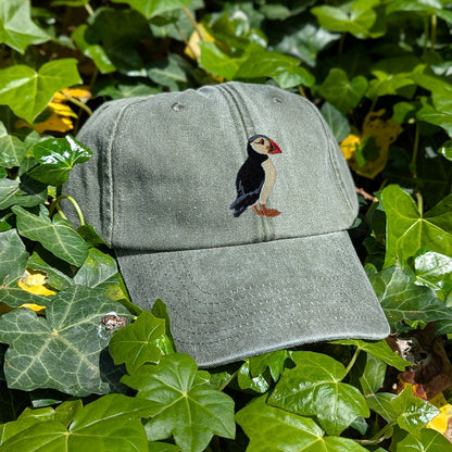 Puffin Embroidered Baseball Cap