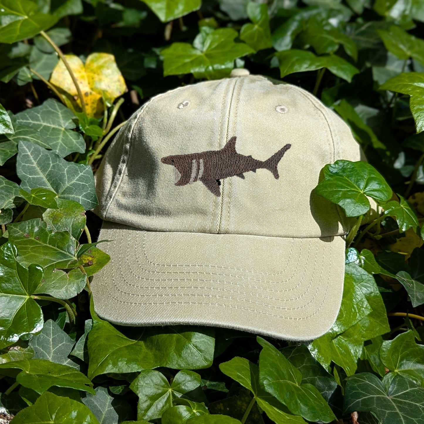 Basking Shark Embroidered Baseball Cap