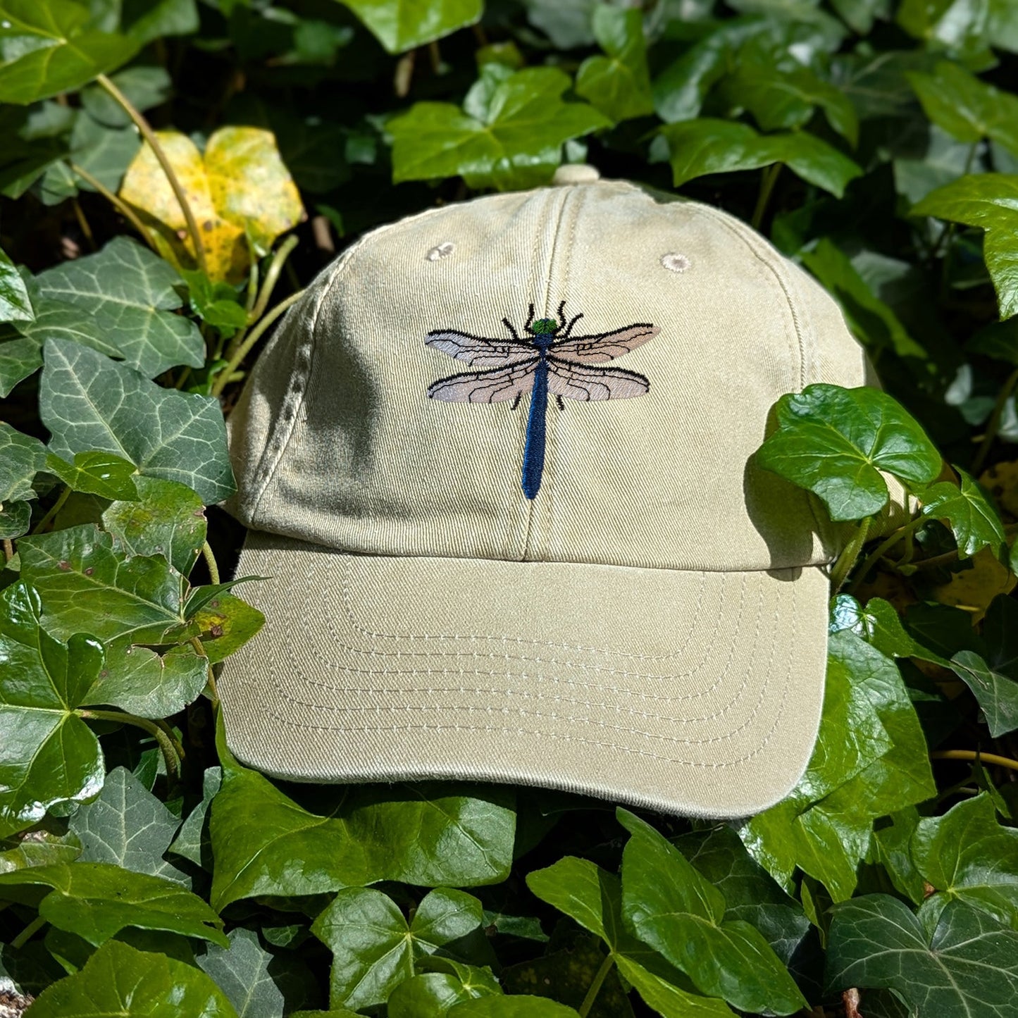Dragonfly Embroidered Baseball Cap