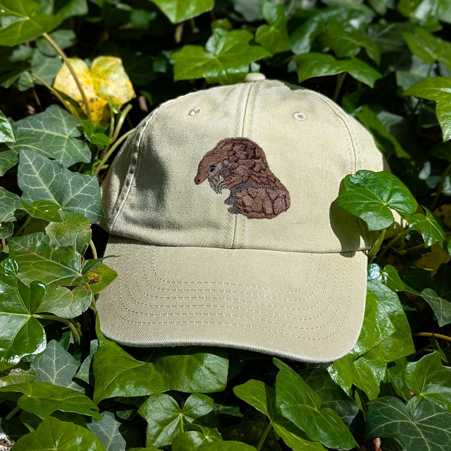 Pangolin Embroidered Baseball Cap