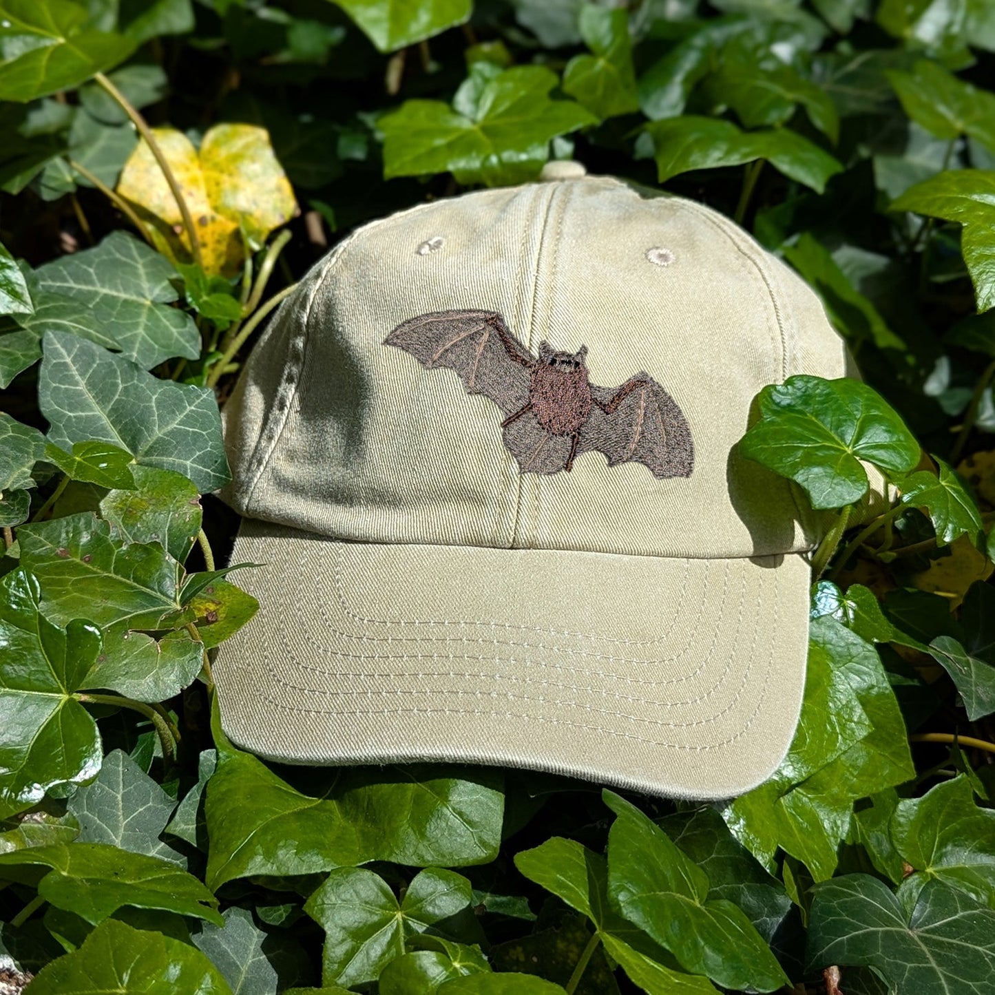 Pipistrelle Bat Embroidered Baseball Cap