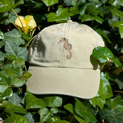 Seahorse Embroidered Baseball Cap