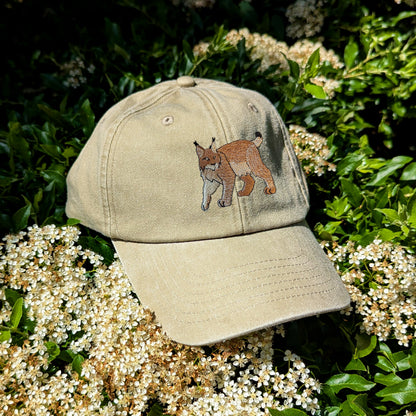 Lynx Embroidered Baseball Cap
