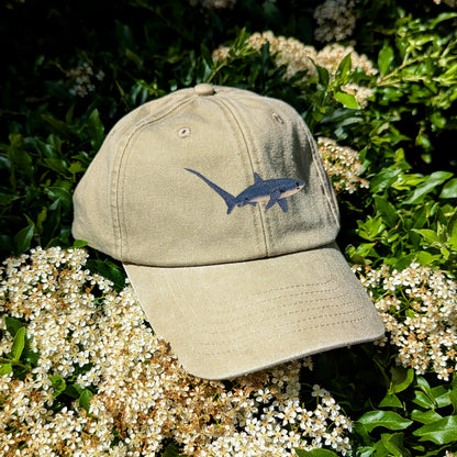 Thresher Shark Embroidered Baseball Cap