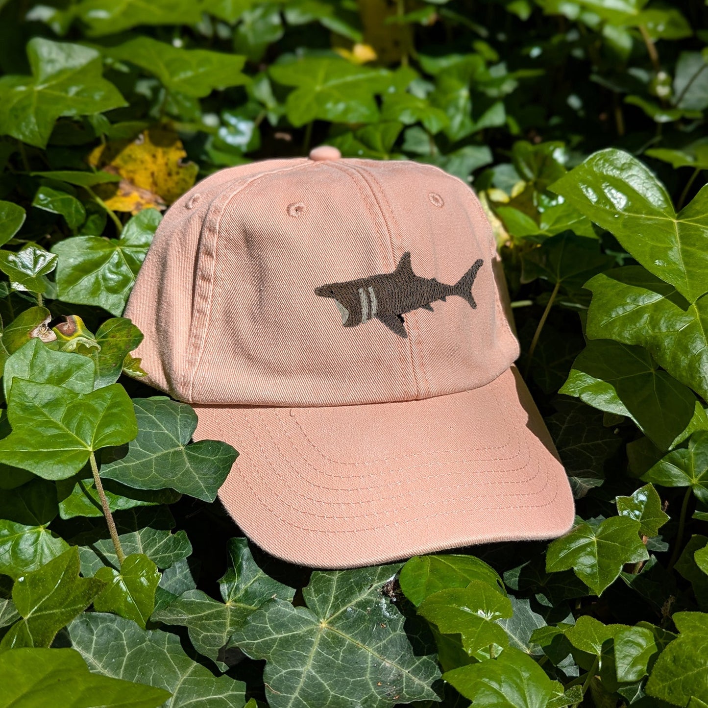 Basking Shark Embroidered Baseball Cap