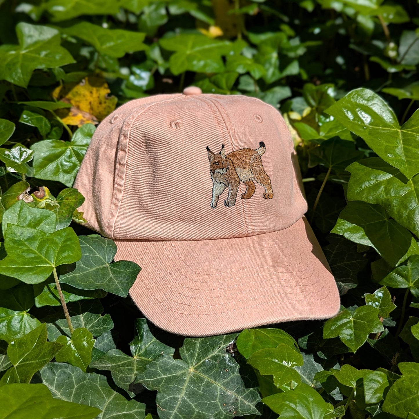 Lynx Embroidered Baseball Cap