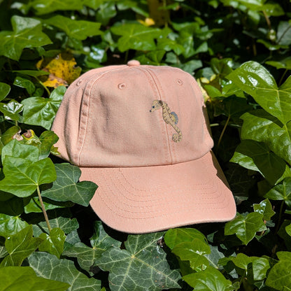 Seahorse Embroidered Baseball Cap