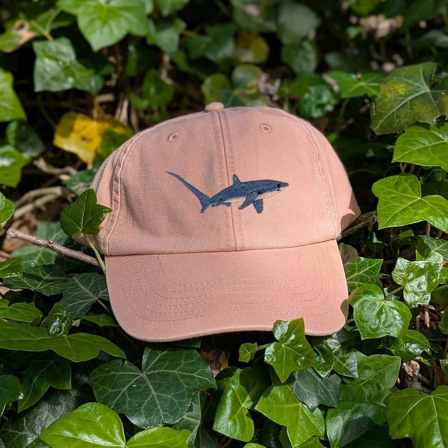 Thresher Shark Embroidered Baseball Cap