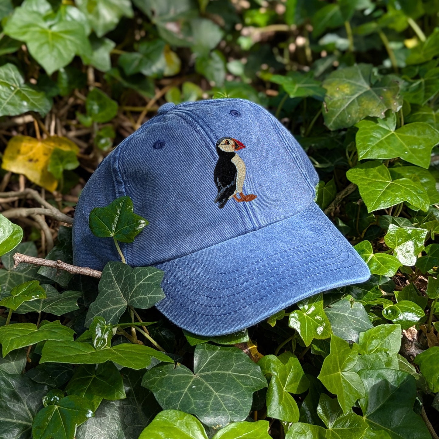 Puffin Embroidered Baseball Cap