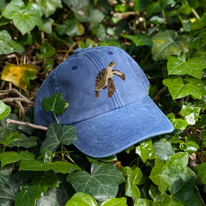 Sea Turtle Embroidered Baseball Cap