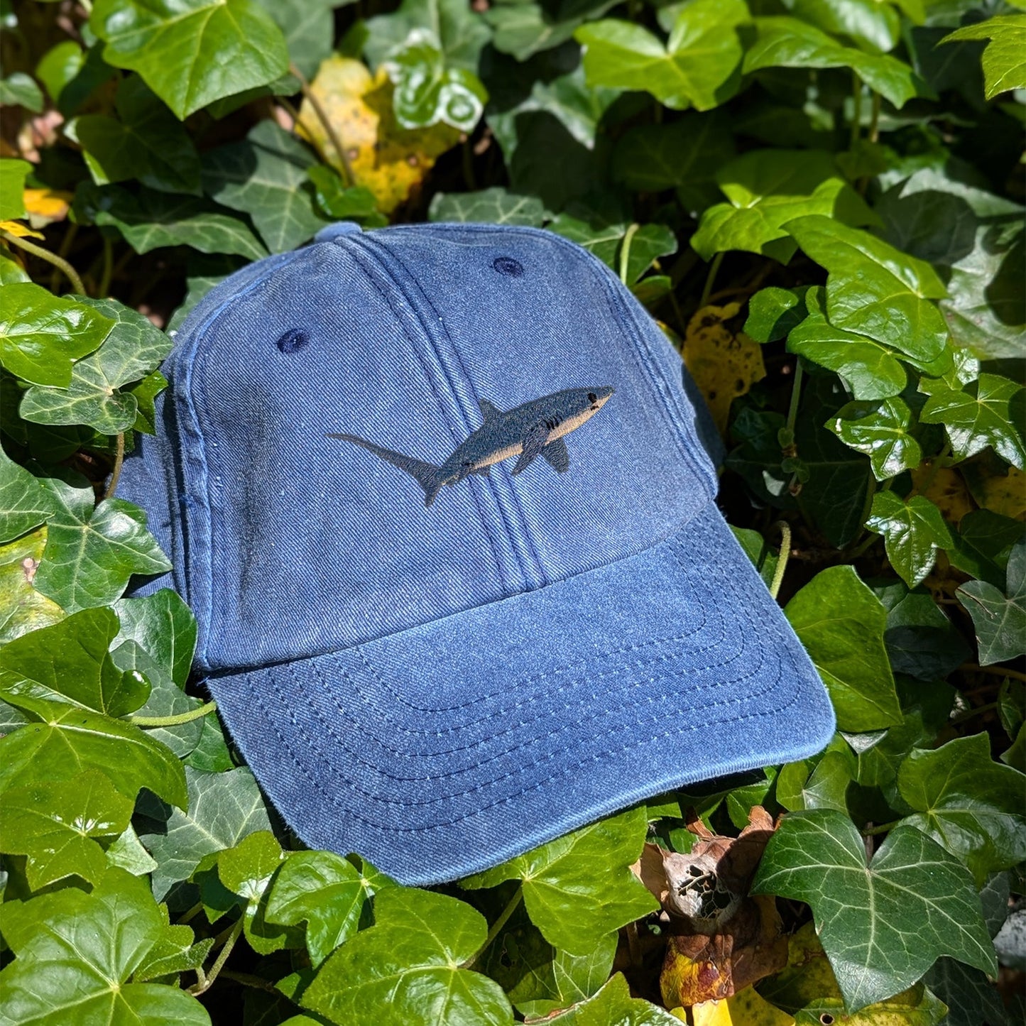 Thresher Shark Embroidered Baseball Cap