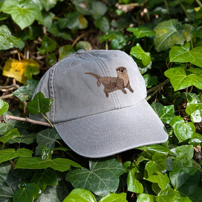 Otter Embroidered Baseball Cap