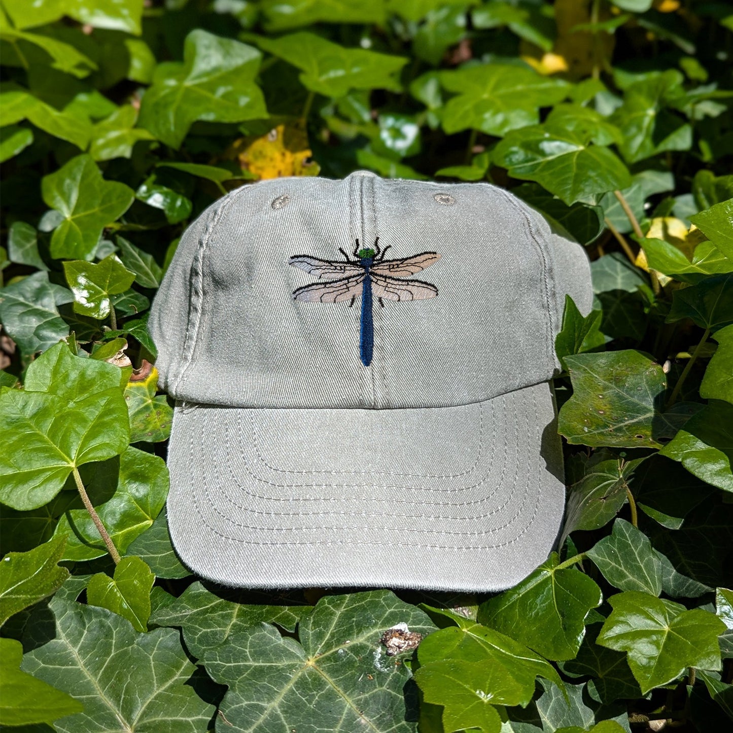 Dragonfly Embroidered Baseball Cap