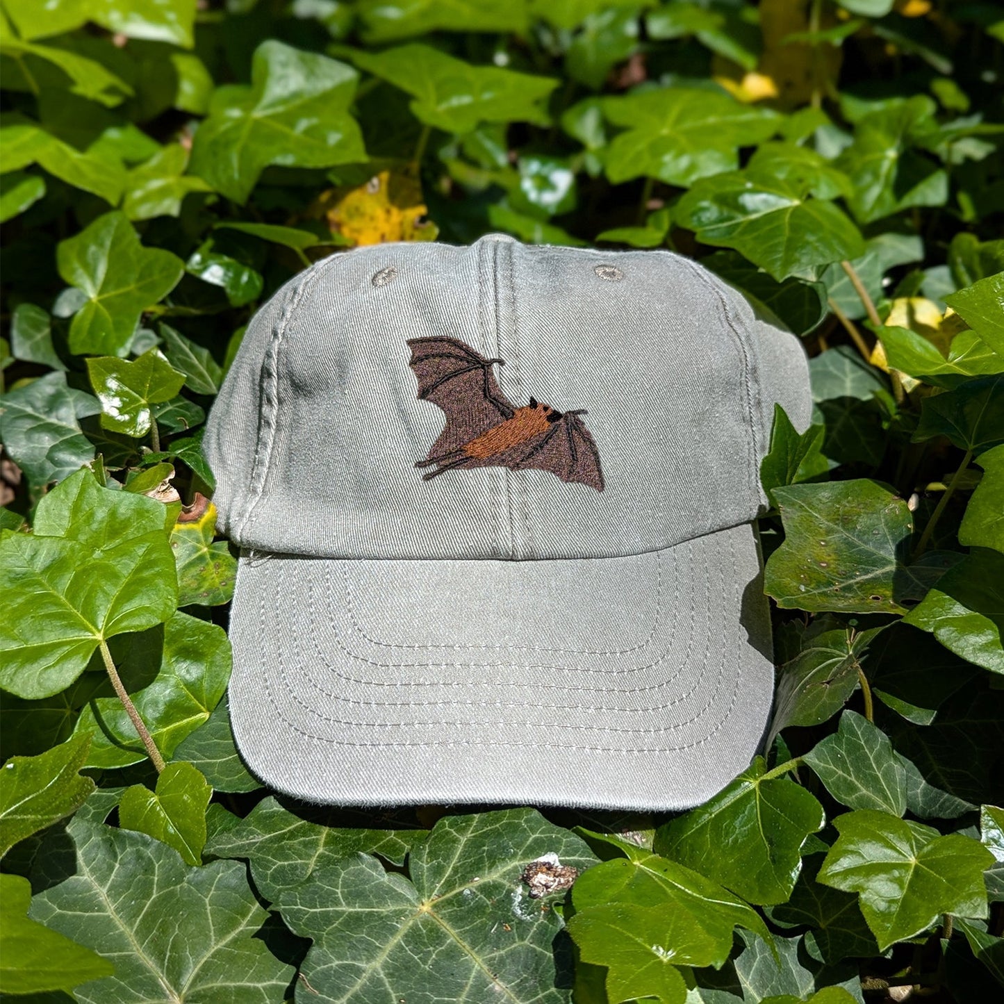 Fruit Bat Embroidered Baseball Cap