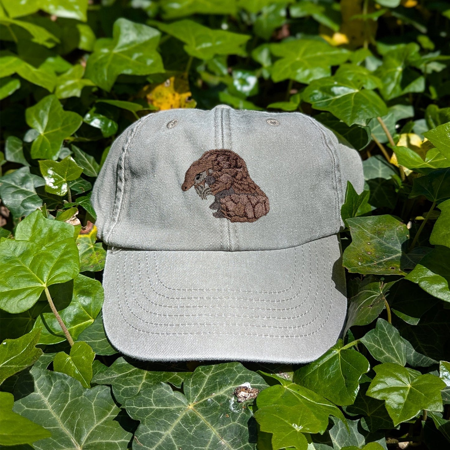 Pangolin Embroidered Baseball Cap