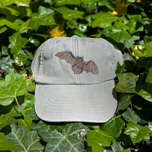 Pipistrelle Bat Embroidered Baseball Cap