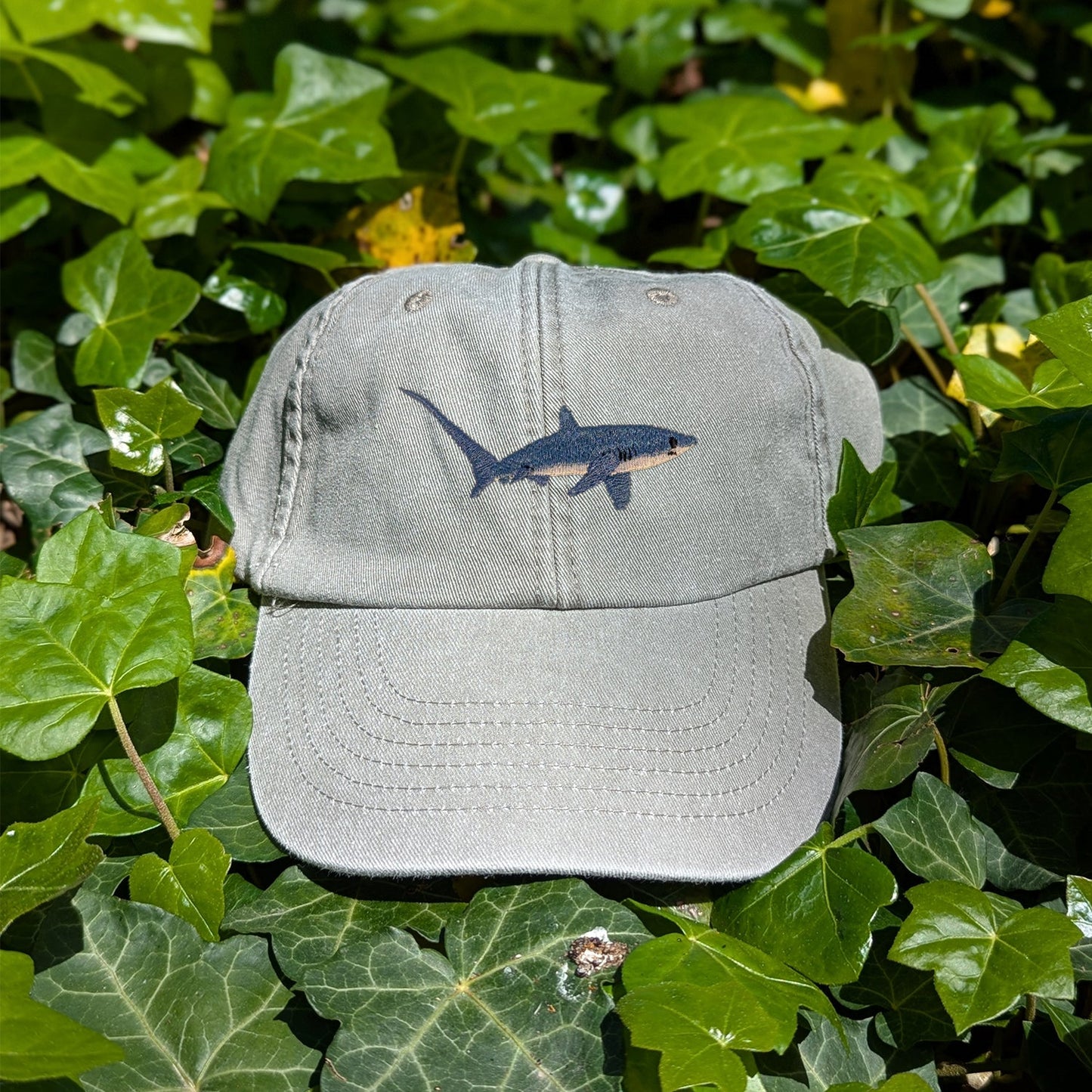 Thresher Shark Embroidered Baseball Cap