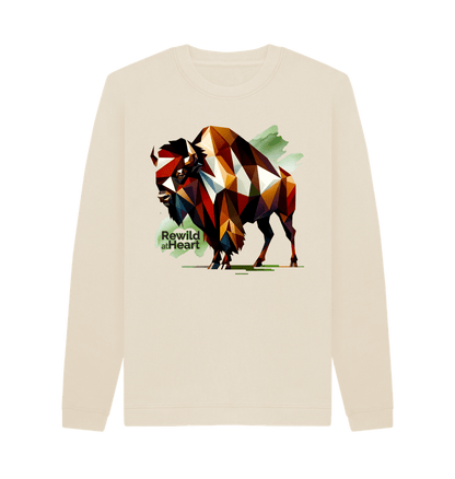 Oat European Bison | Men's Sweater