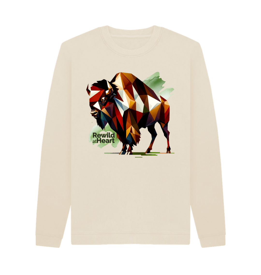 Oat Printed Sweater Front