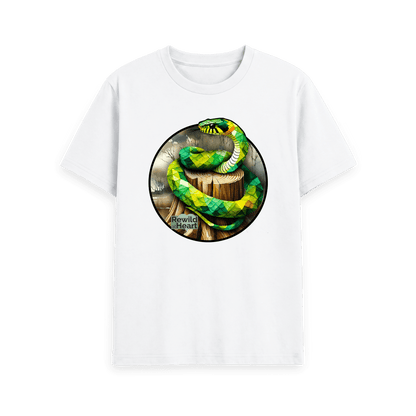 White Printed T-shirt Front