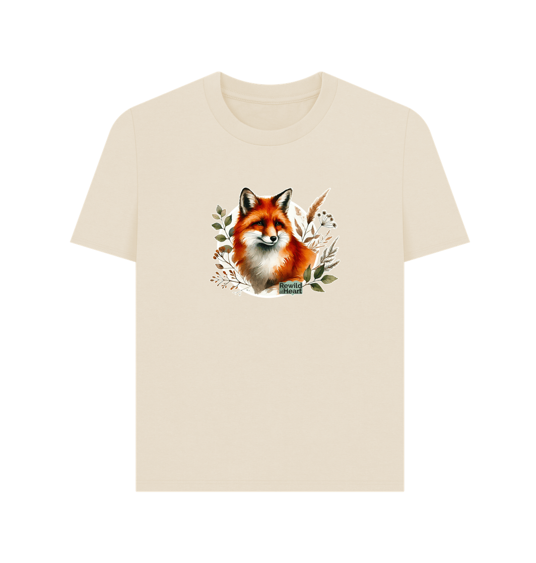 Oat Woodland Fox Women's Classic T-Shirt