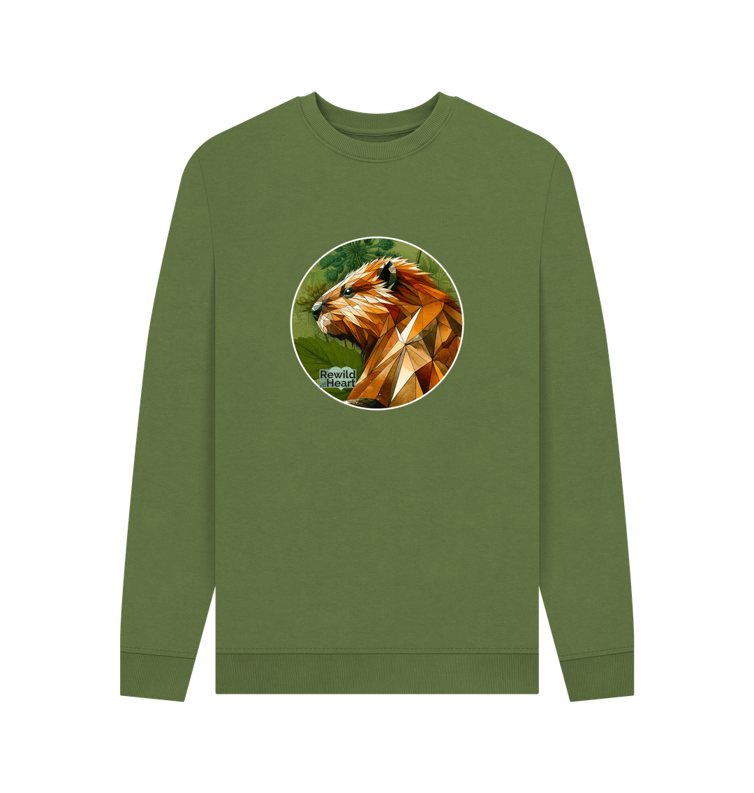 Khaki Beaver Botanical Men's Sweater