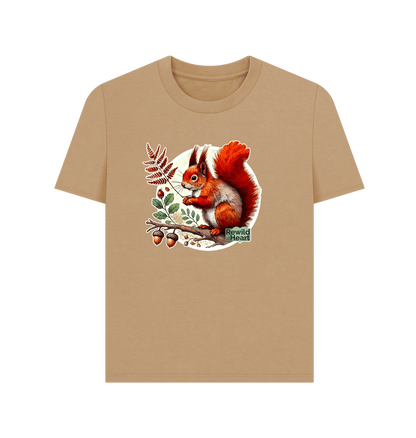 Sand Red Squirrel Oak Women's Classic T-Shirt