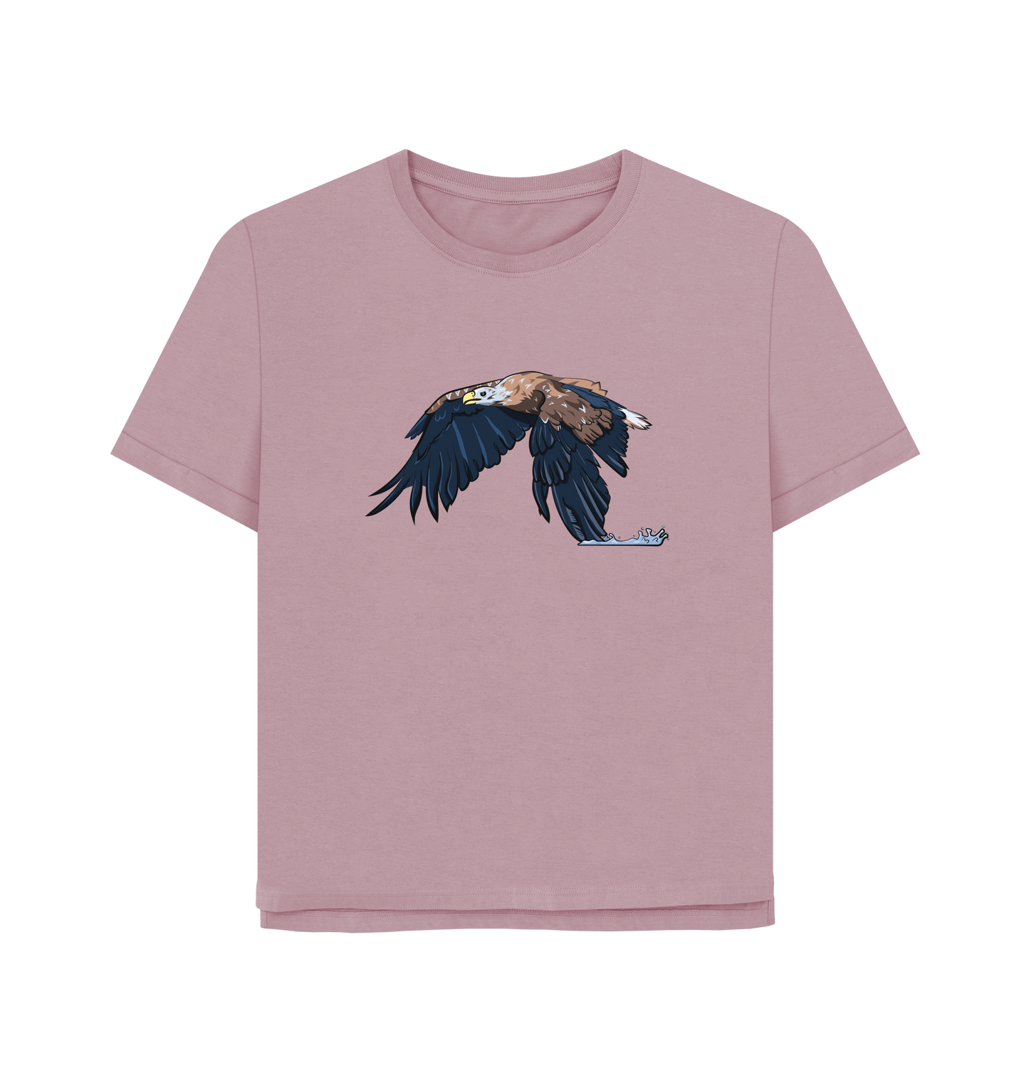 Mauve Printed T-shirt Front