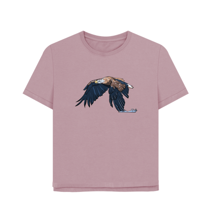 Mauve Printed T-shirt Front