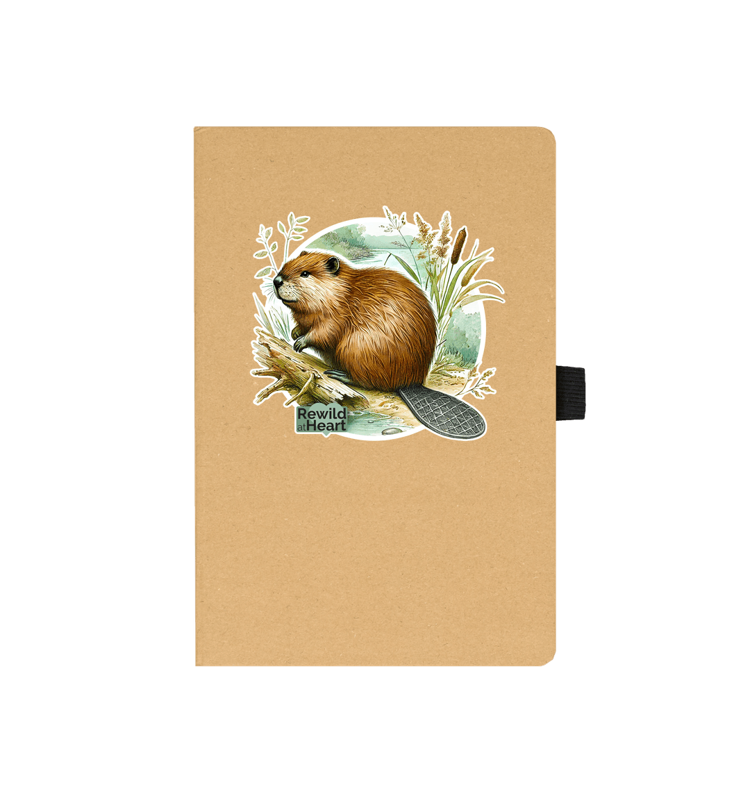 Kraft Beaver Riverbank Notepad