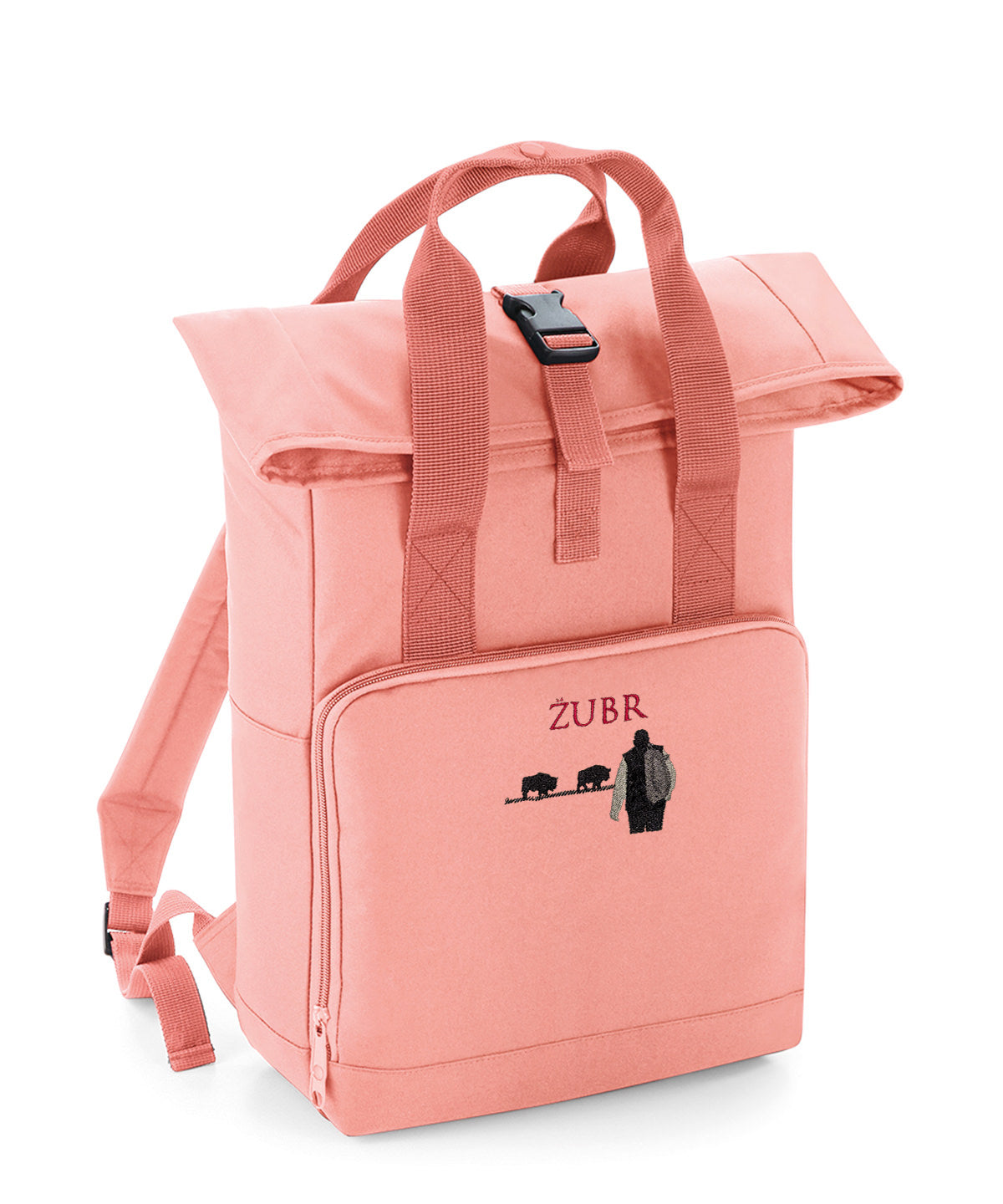 Bison Zubr Ranger Embroidered Recycled Roll-Top Backpack (Limited Edition)