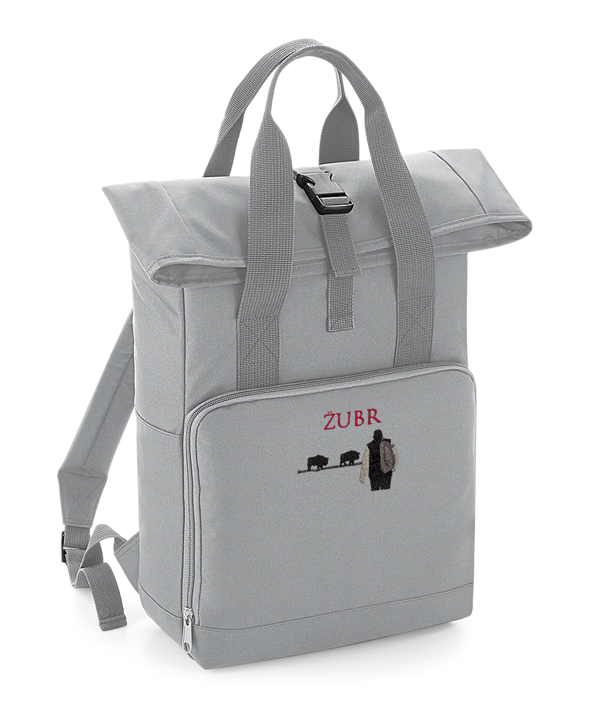 Bison Zubr Ranger Embroidered Recycled Roll-Top Backpack (Limited Edition)