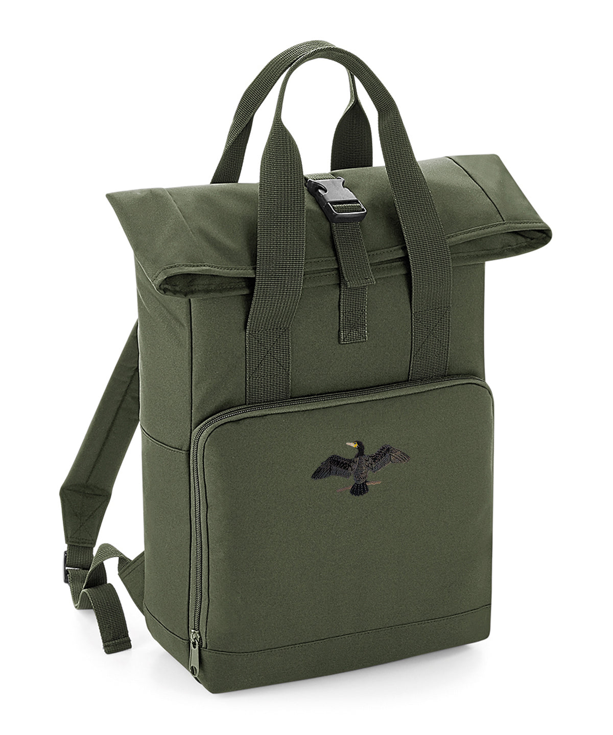 Cormorant Embroidered Recycled Roll-Top Backpack