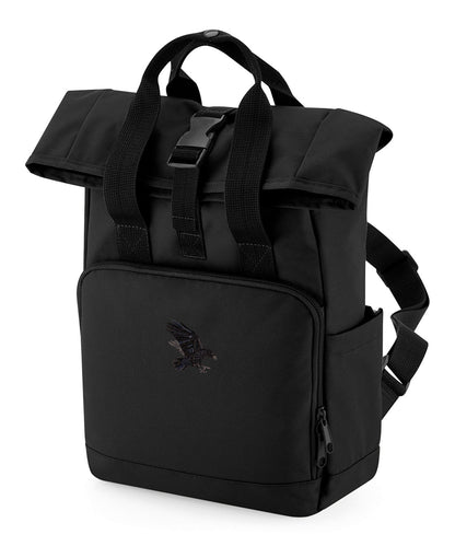 Raven Embroidered Mini Backpack