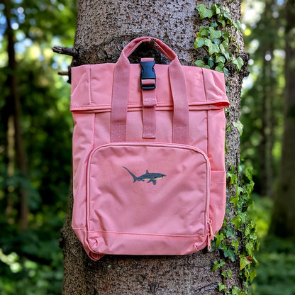 Thresher Shark Embroidered Mini Backpack