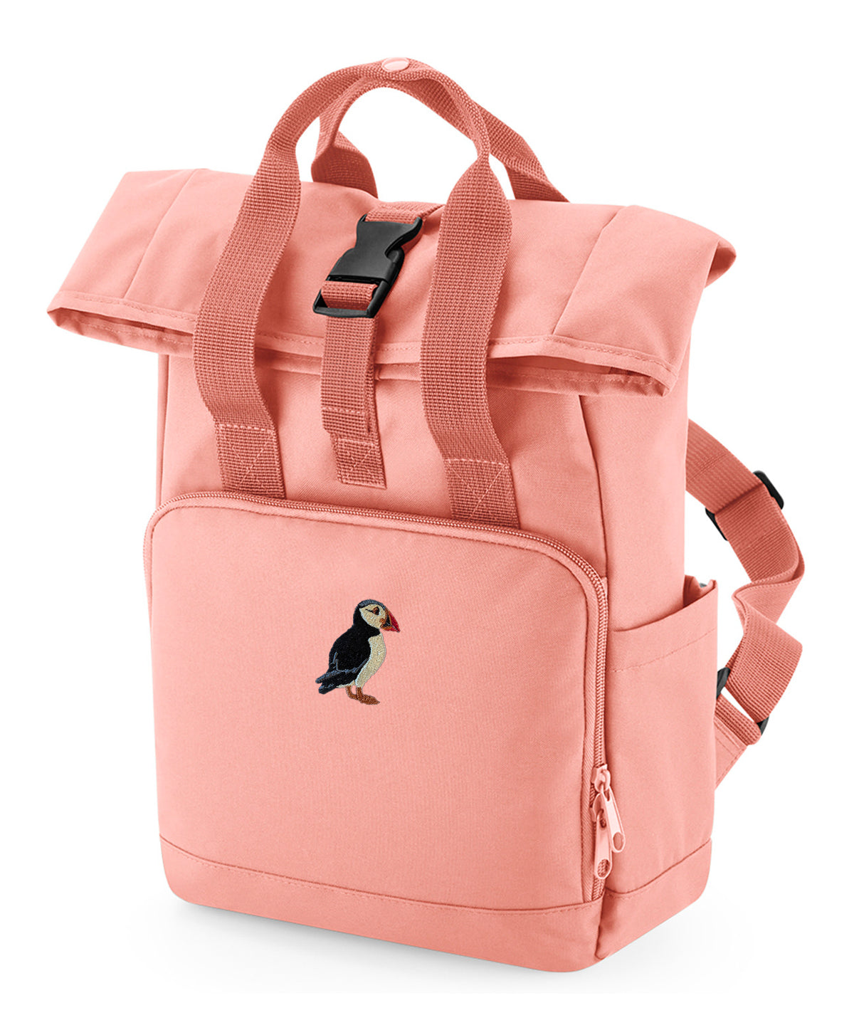 Puffin Embroidered Mini Backpack