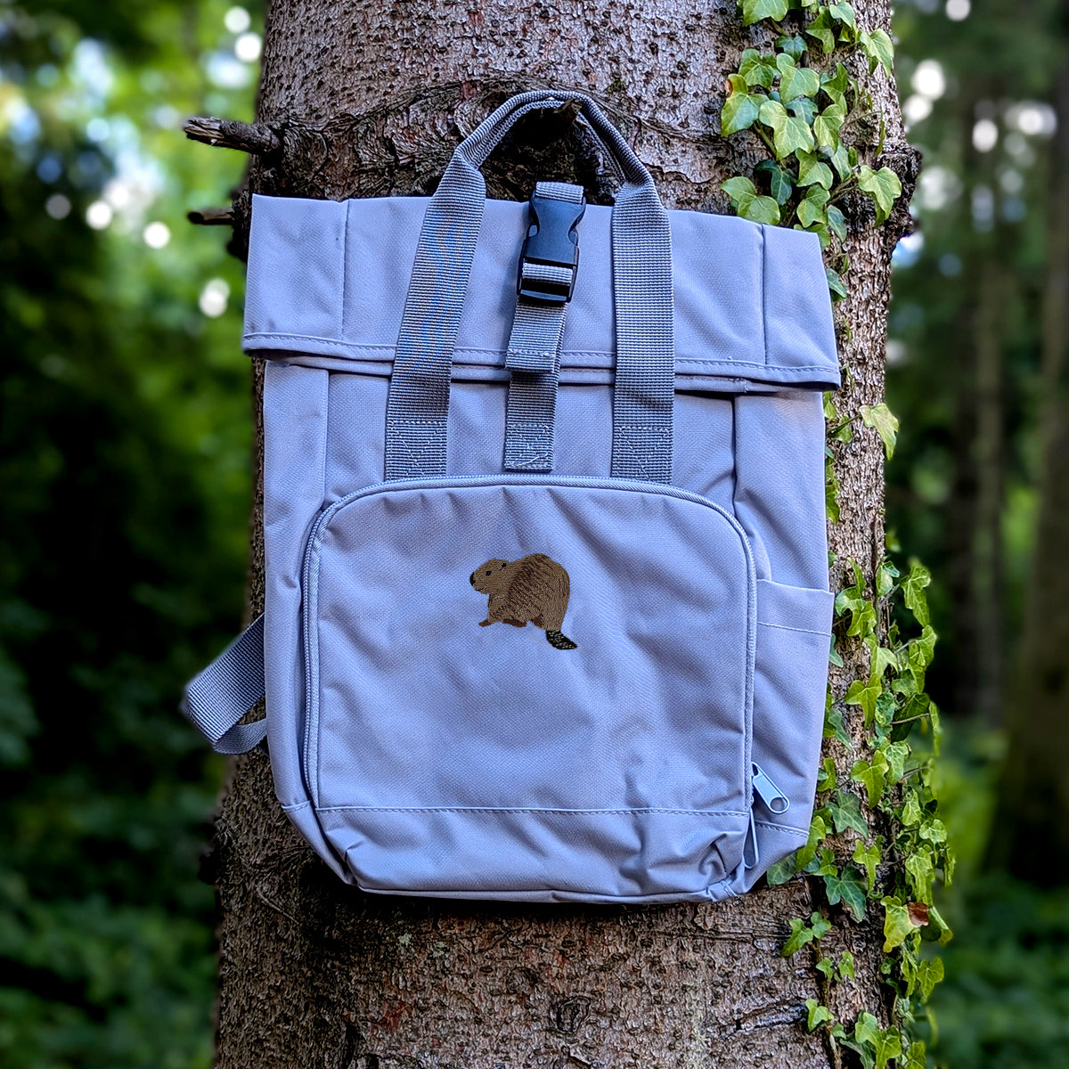 Beaver Riverside Embroidered Mini Backpack