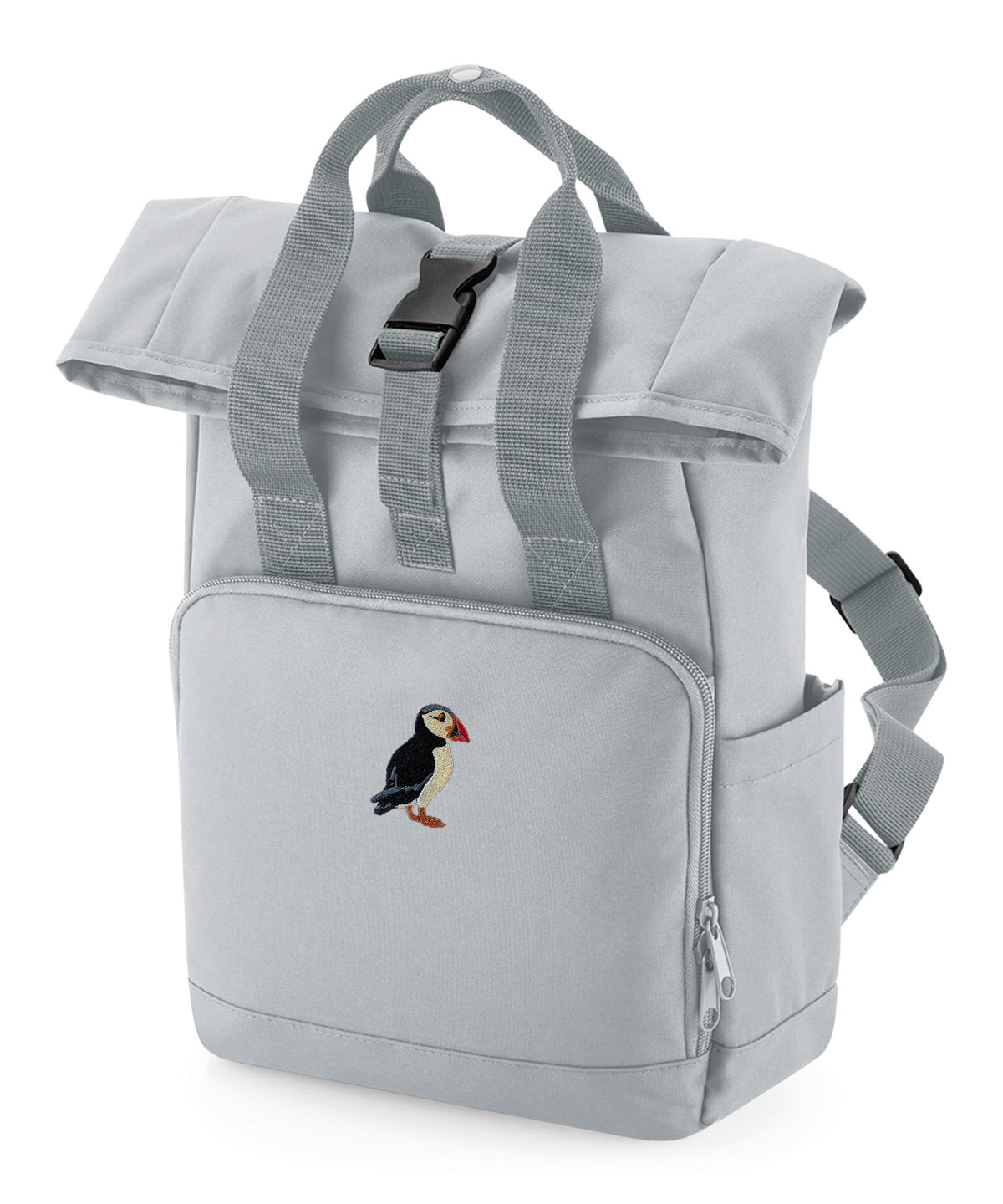 Puffin Embroidered Mini Backpack