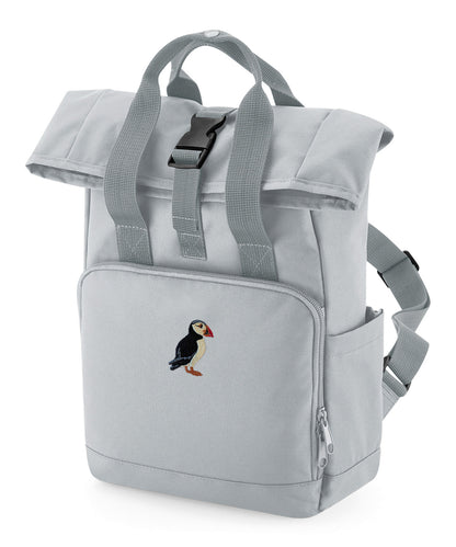 Puffin Embroidered Mini Backpack