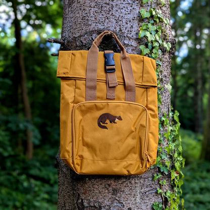 Pine Marten Embroidered Mini Backpack