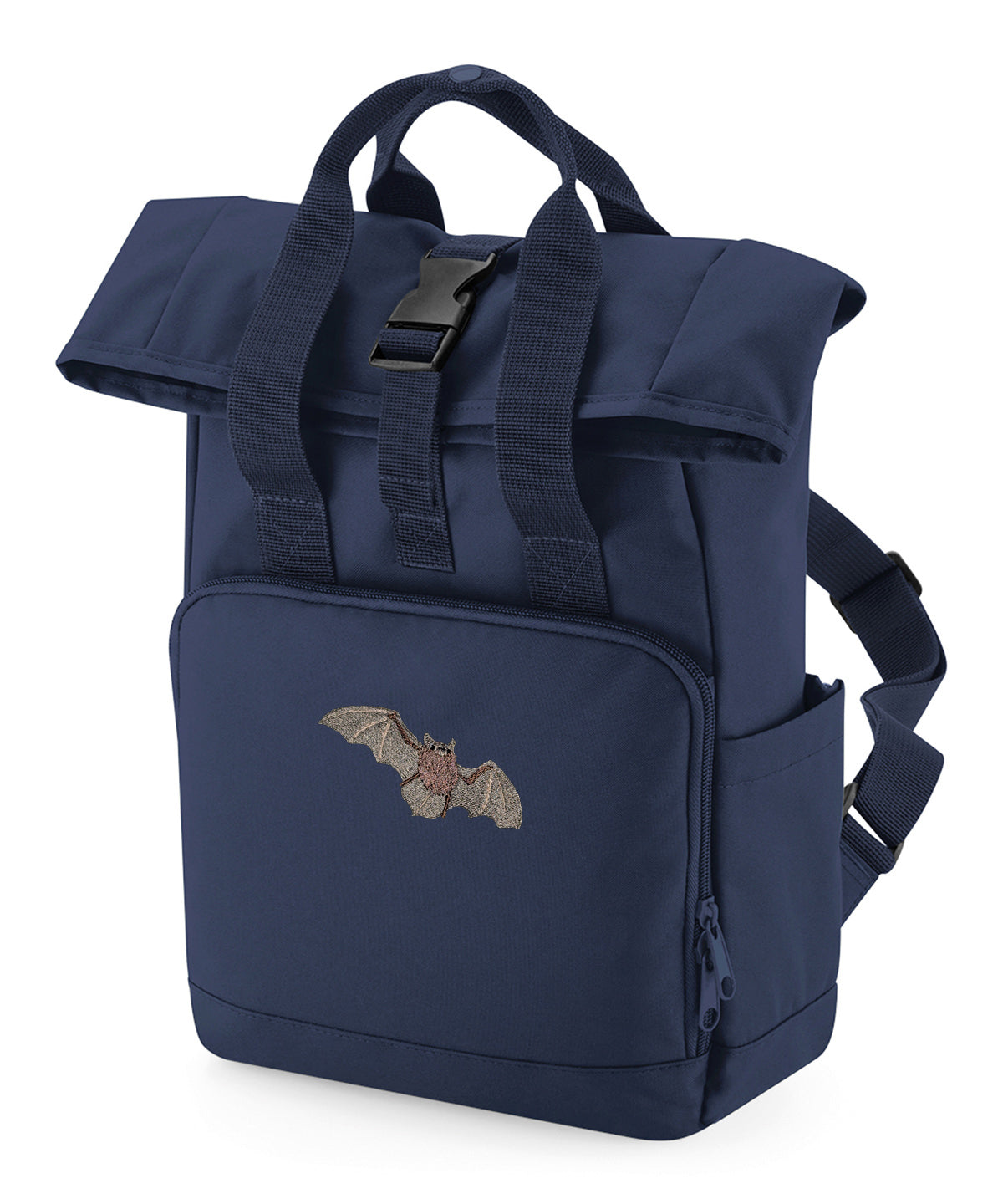 Pipistrelle Bat Embroidered Mini Backpack